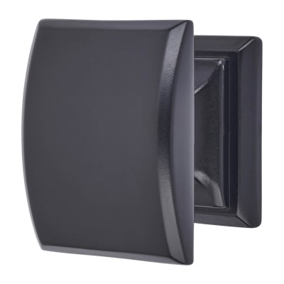 Egar Rectangular Cabinet Knob - 32 x 26mm - Matt Black
