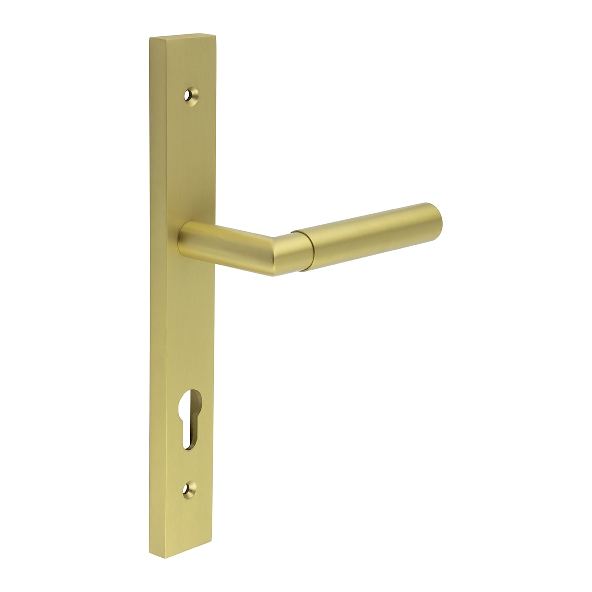 Satin Brass uPVC Multipoint Door Handles - 92mm c/c - CR-102 Range
