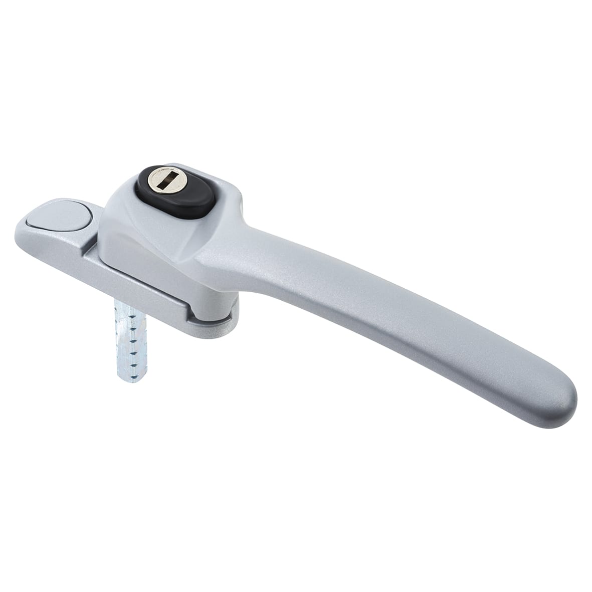 uPVC/Timber Connoisseur Offset Locking Multipoint Window Handle - LH - Premium Satin