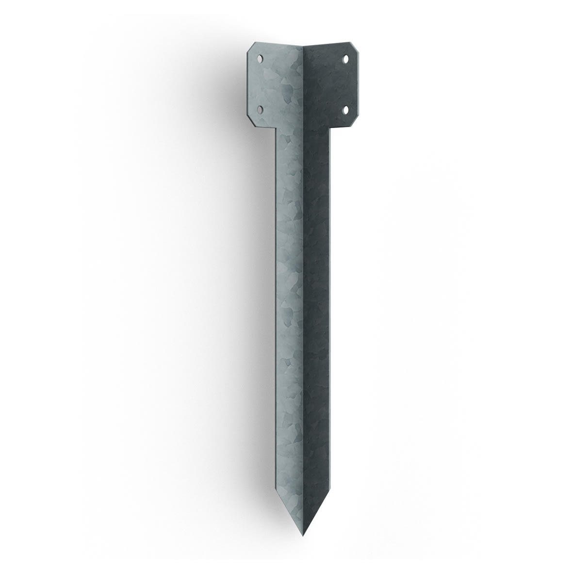 Sleeper Pin Corner Bracket - 365 x 2mm - Galvanised