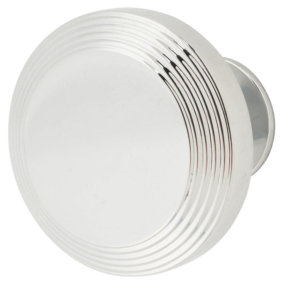 Marcus Ridge Round Cabinet Knob - 38mm Diameter - Polished Chrome