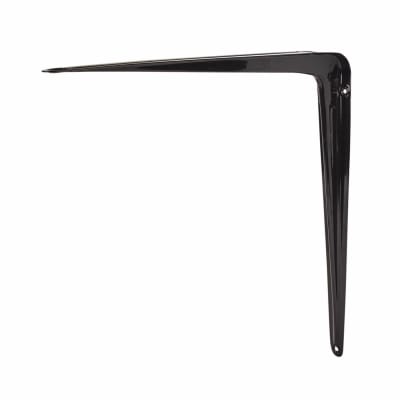 London Pattern Shelf Bracket - 300 x 250mm - Black 190643P