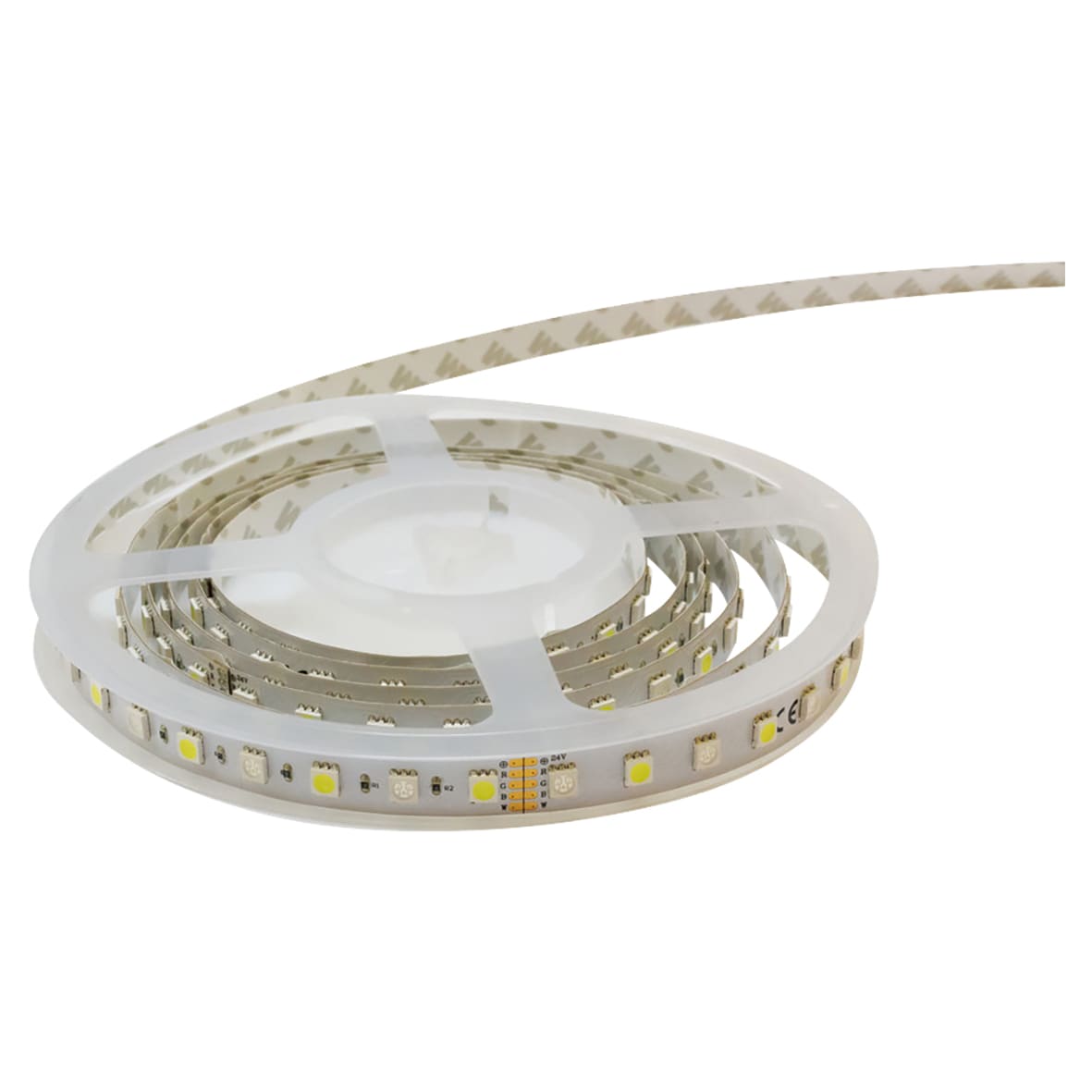 LED 12W Flexible Dimmable LED Strip Light - - 50m - RGB + 3000K Warm White