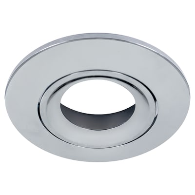 LED Lux Fire Adjustable Fire Rated Downlight Bezel - Polished Chrome 536643P