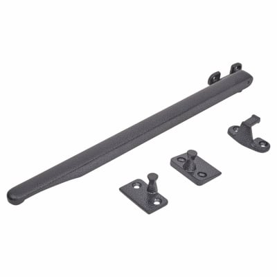 Craftsman Non Locking Bar Casement Window Stay - 11"/280mm Length - Black
