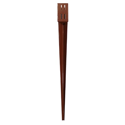 Drive In Spike - Quick Fit - 100 x 100 x 750mm - Oxide Red