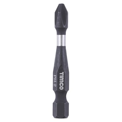 X6 Impact Driver Bits - Phillips - - 50mm Length - Pack of 5