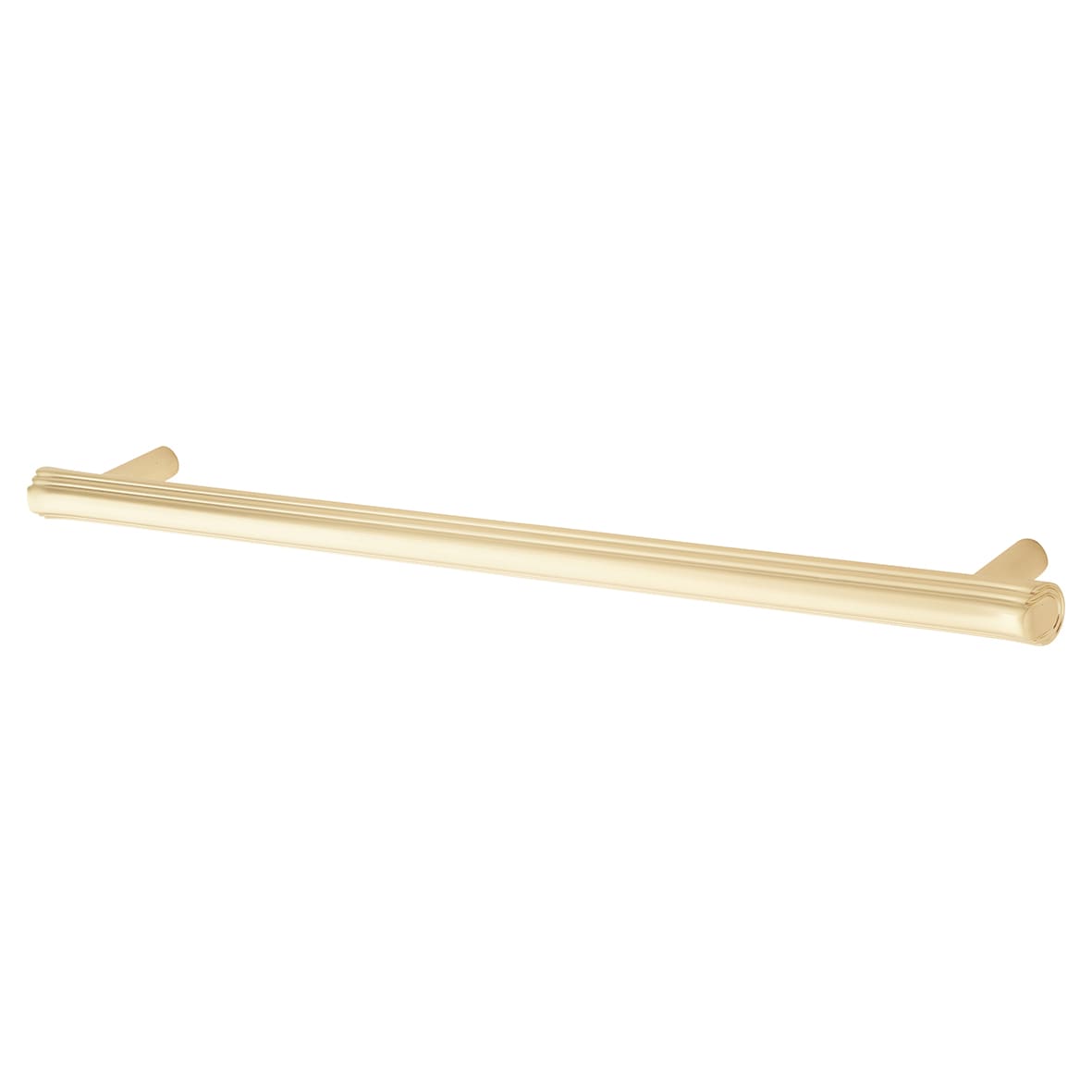 Filton 11mm T-Bar Cabinet Pull Handle - 224mm Centres - Satin Brass