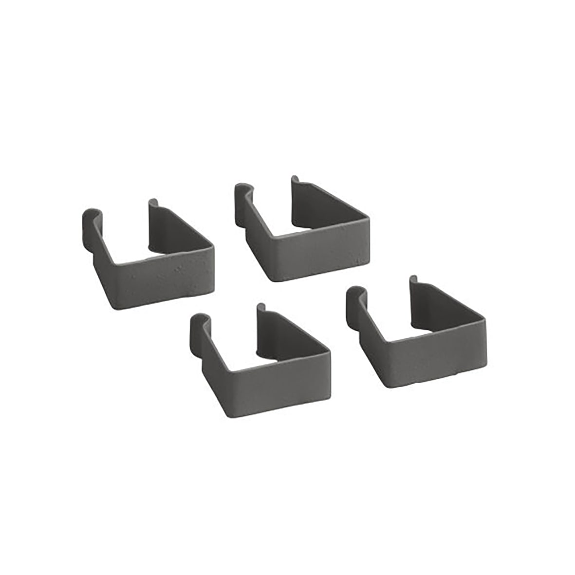 Drawer Basket Tower - Frame Side Clips - Graphite - Pack of 4