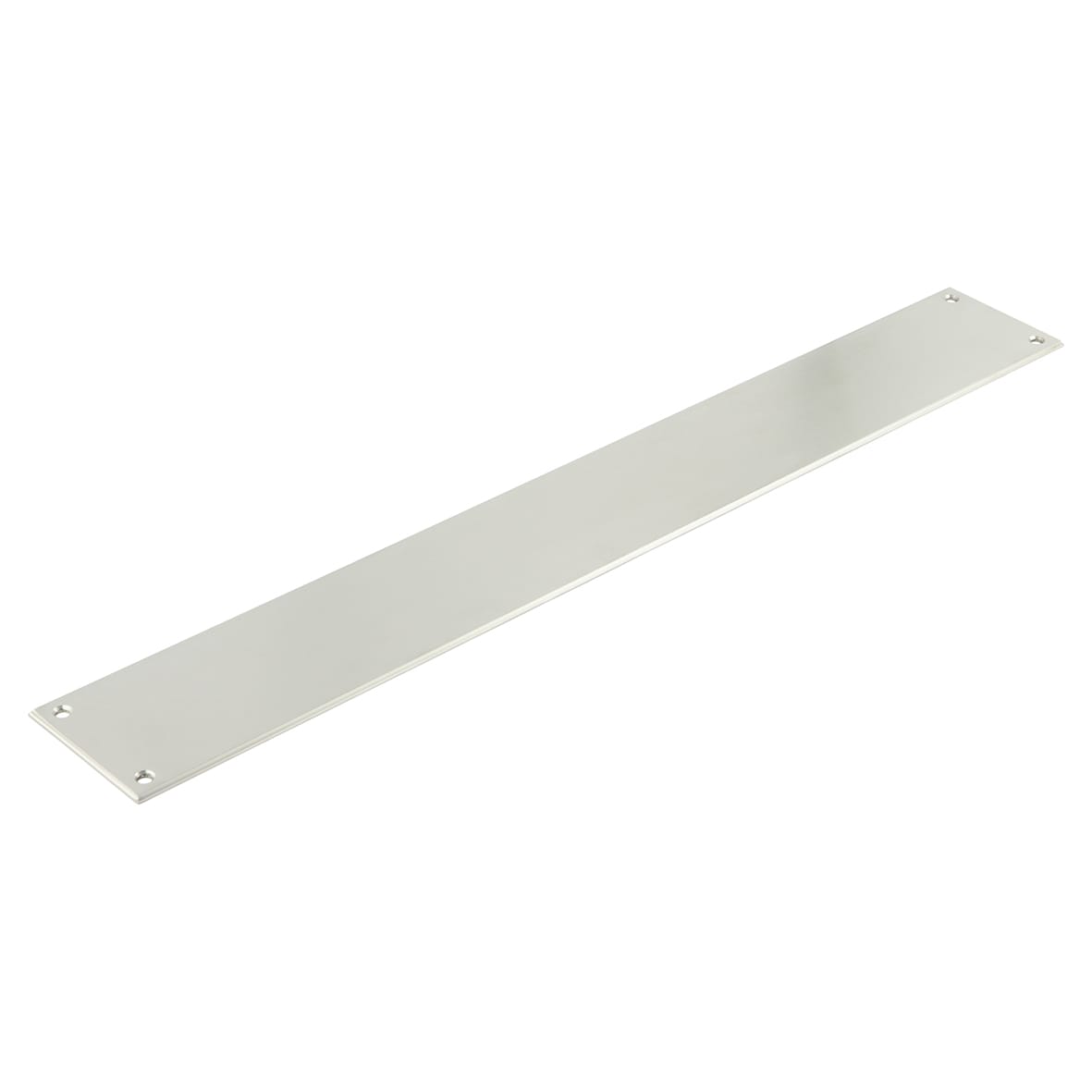 316 Stainless Steel Finger Plate - 550 x 74 x 3mm - Satin