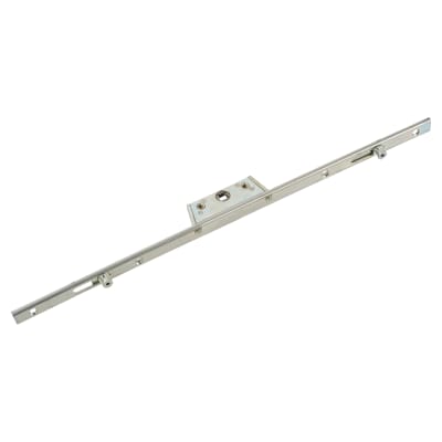 Single U-Rail Offset Espagnolette uPVC Window Lock - 400mm Length - 20mm Backset - 8mm Cam
