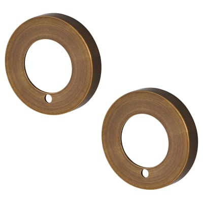 Privacy Rose Cover - 52mm Diameter - Antique Brass