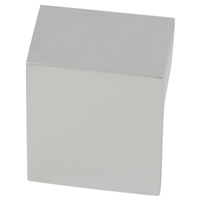 Motif Angled Cabinet Finger Pull Handle - 32mm Centres - Polished Chrome
