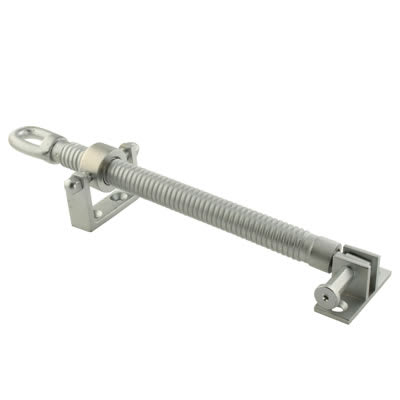 Telescopic Skylight Screw Jack Opener - 258mm Length - 165mm Throw - Satin Chrome