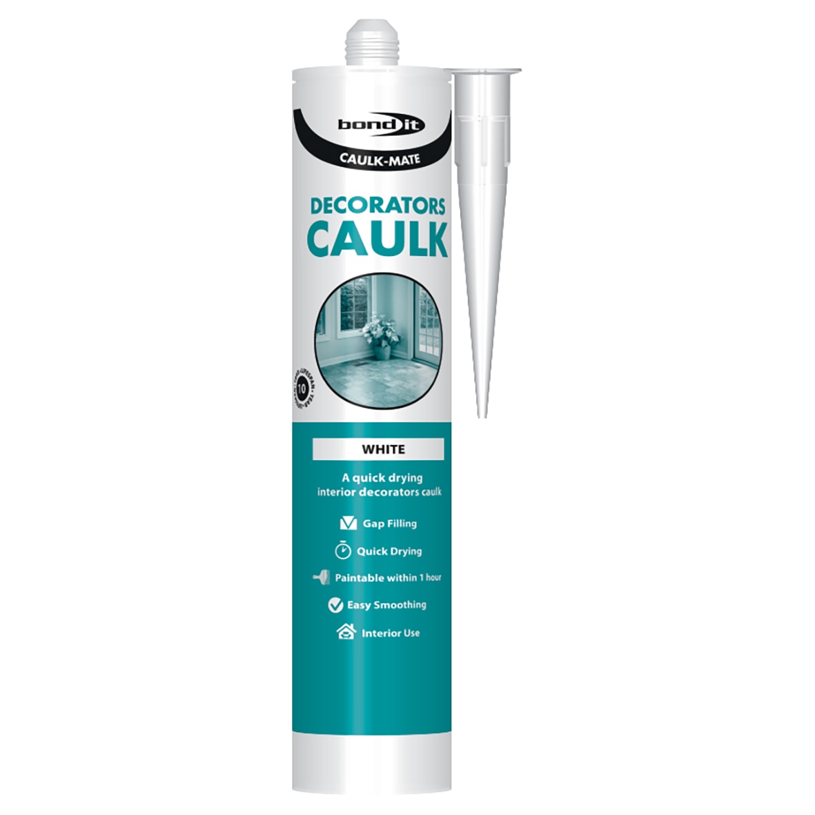Bond It Caulk-Mate One Hour Decorators Caulk - 285ml - White