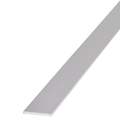 2000mm Aluminium Flat Bar - 20 x 2mm - Anodised