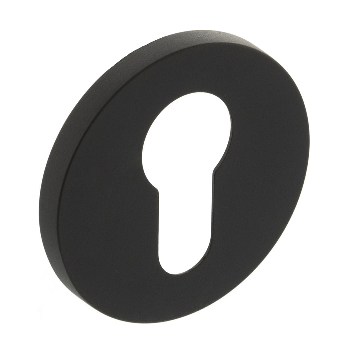 Millhouse Brass Escutcheon - 51mm Diameter - Euro - Urban Dark Bronze - Pair