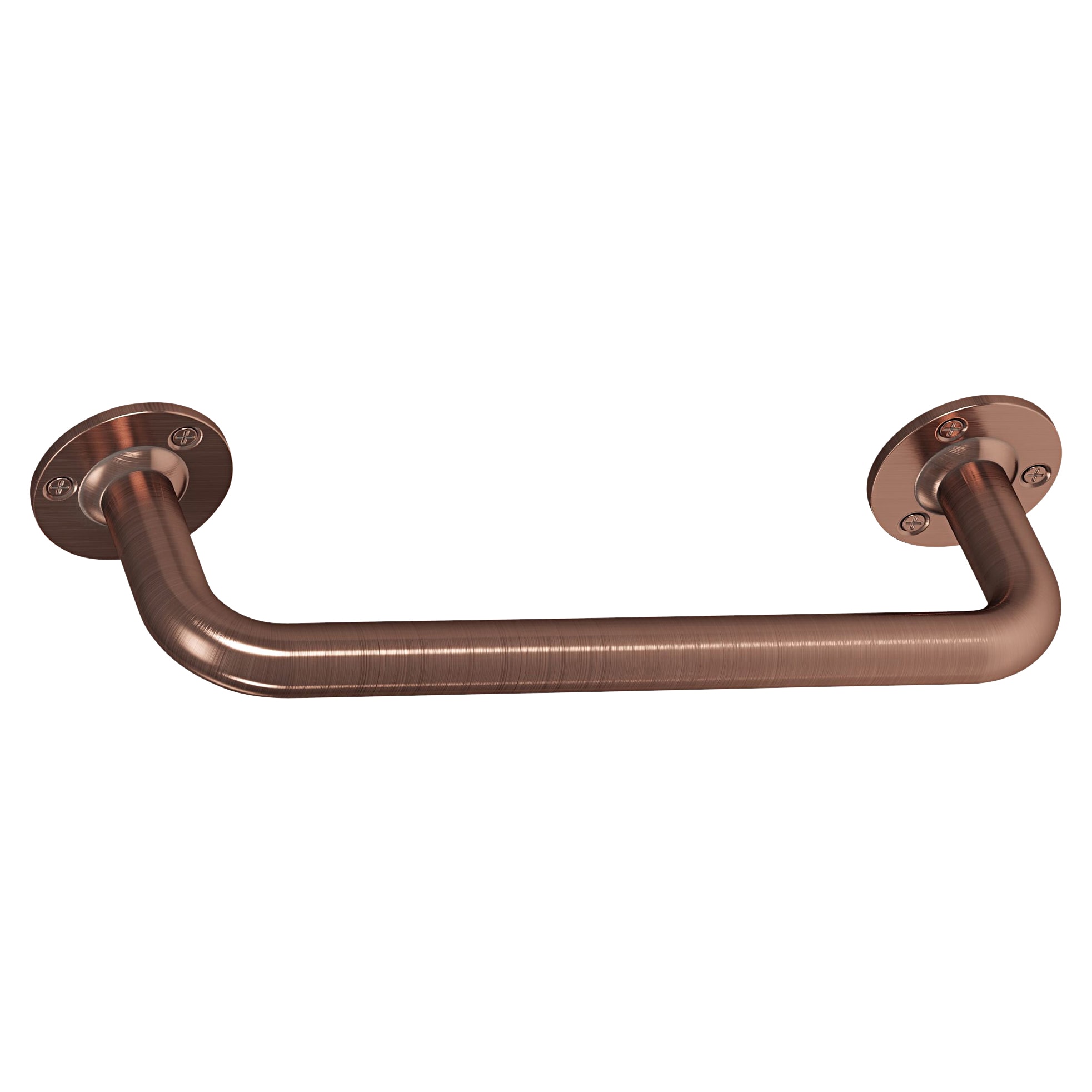 25mm Steel Grab Rail - 305mm Length - Antique Copper