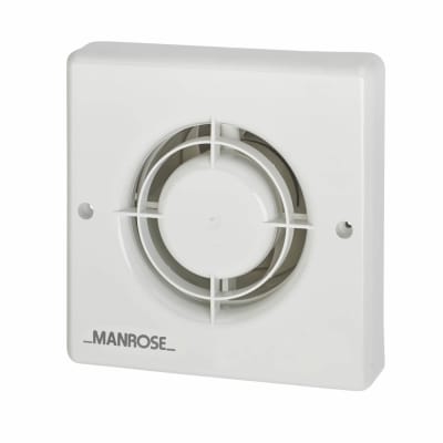 XFLV Axial Low Voltage Bathroom Extractor Fan - White