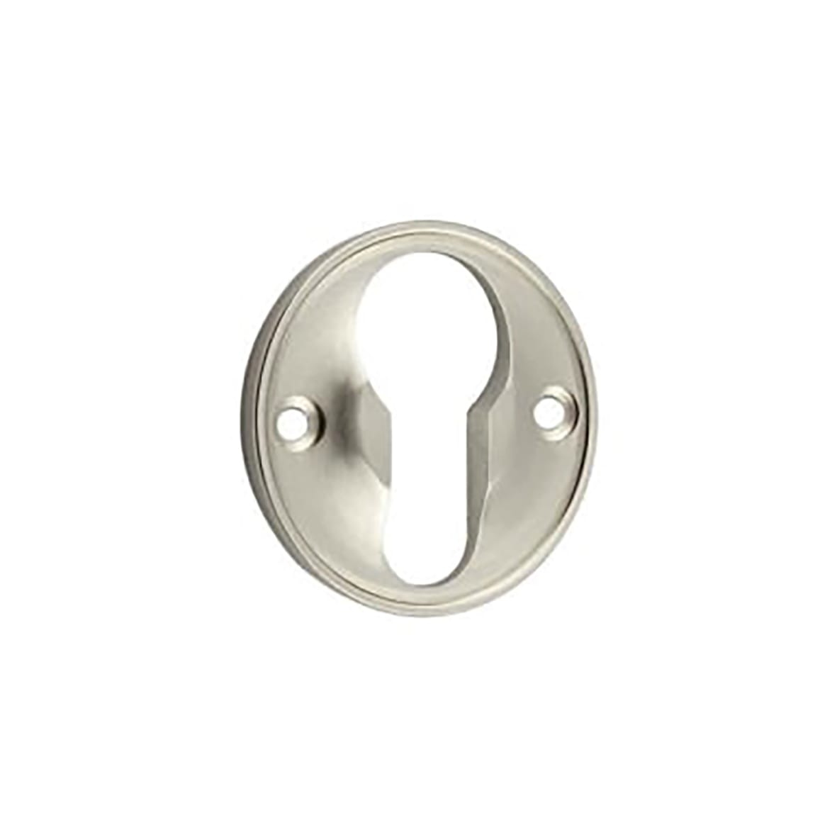 Escutcheon - 40mm Diameter - Euro - Satin Nickel
