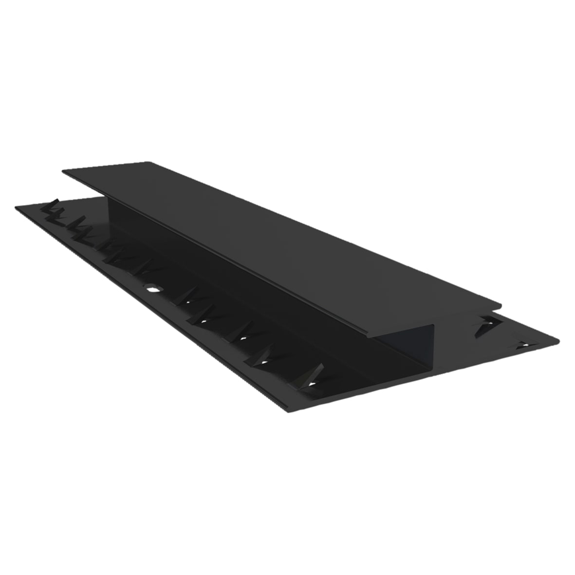 M103 Regency Designer Dual Edge Grip Door Bar Carpet Trim - 900mm Length - Black
