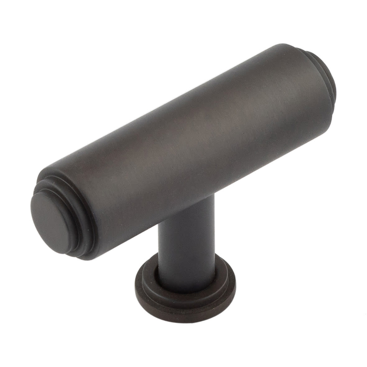 Belgrave T-Bar Cabinet Knob - 18mm Diameter - Dark Bronze