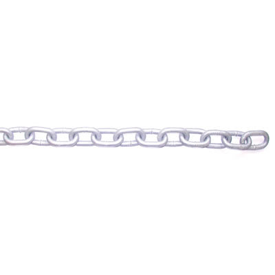 Welded Steel Chain - 4 x 26mm - 10m Length - Zinc Plated
