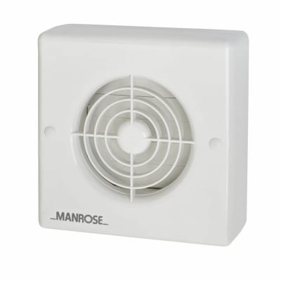 XF100AT Automatic Shutter Extractor Fan with Timer - 4"/100mm - White