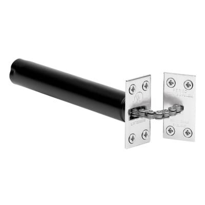 Genuine Perko R2 Concealed Chain Door Closer - Square Plate - Satin Chrome