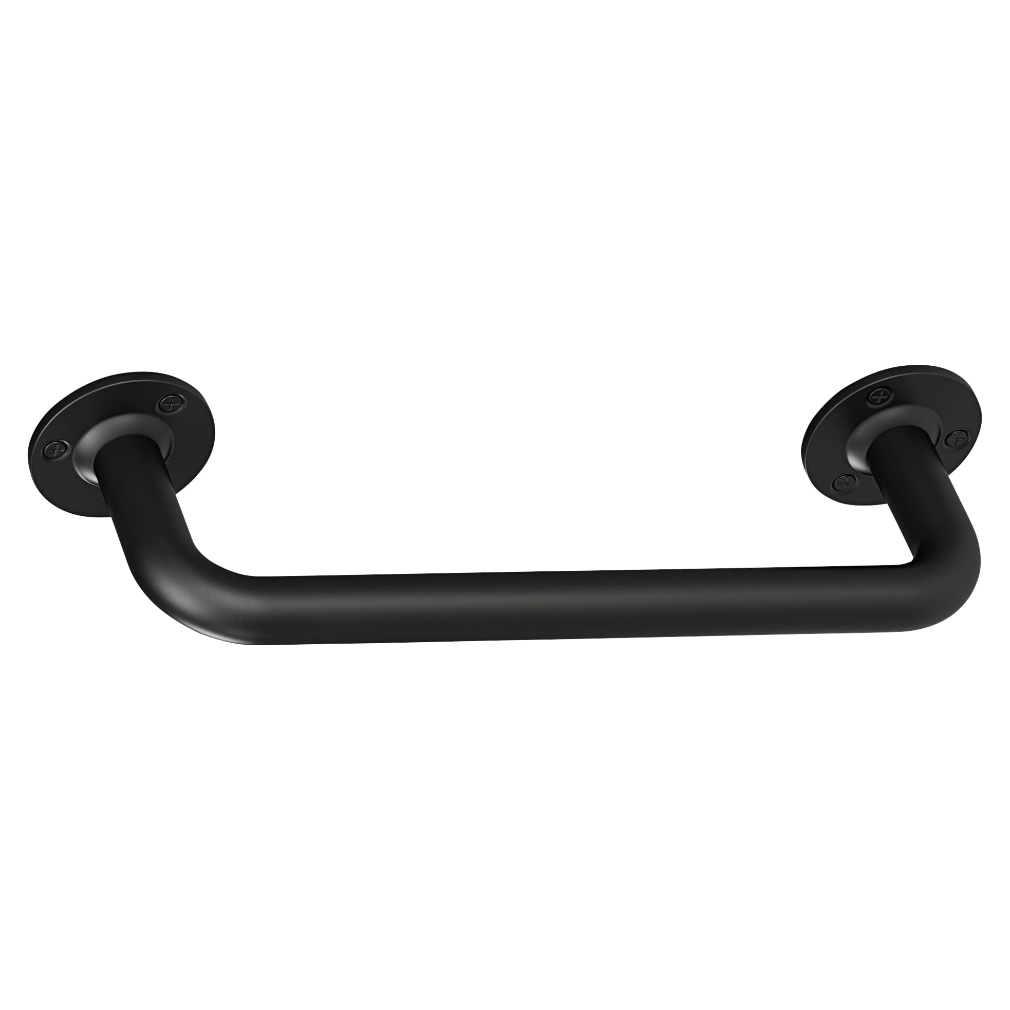 25mm Steel Grab Rail - 305mm Length - Matt Black