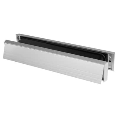 Slimmaster Letter Plate - 316 x 50mm - Satin Aluminium 604383P