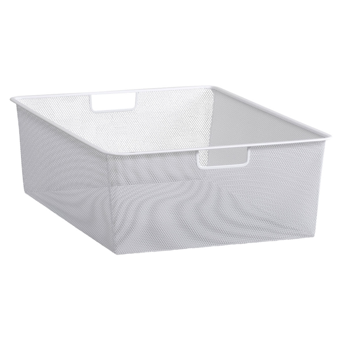 Top Track System - Medium Mesh Basket - 527 x 427 x 185mm - White