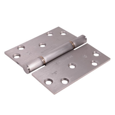 (H102-A) Grade 13 Butt Fire Door Hinge - 100 x 106 x 3mm - 304 Satin Stainless Steel