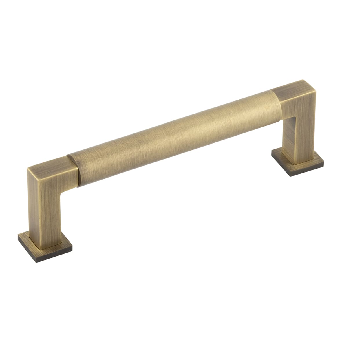 Westminster 17.5mm D-Bar Cabinet Pull Handle - 128mm c/c - Antique Brass