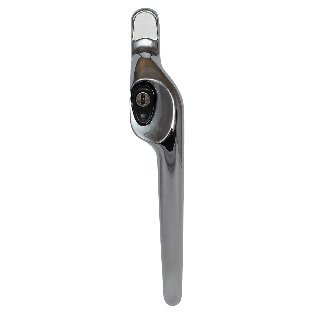 uPVC Maxim Espagnolette Locking Multipoint Multi-Spindle Window Handle - R-Hand - Pol Chrome
