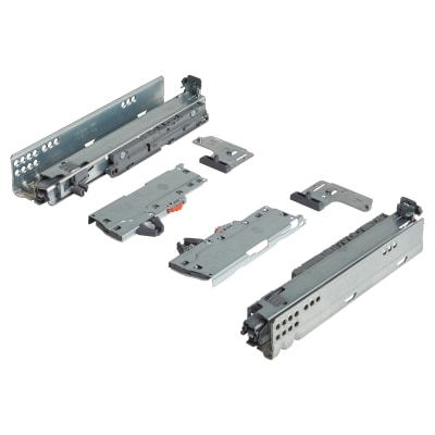 TIP-ON Push to Open BLUMOTION Soft Close Drawer Runner - Full Extension - 270mm Length - 20kg