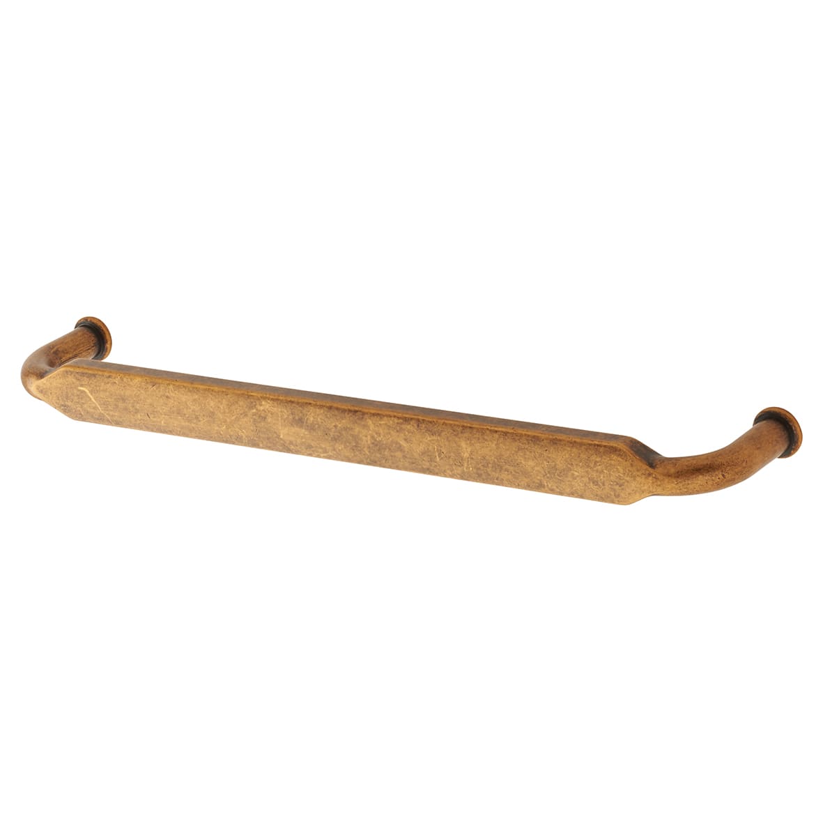 Eton 12mm D-Bar Cabinet Pull Handle - 160mm Centres - Antique Brass