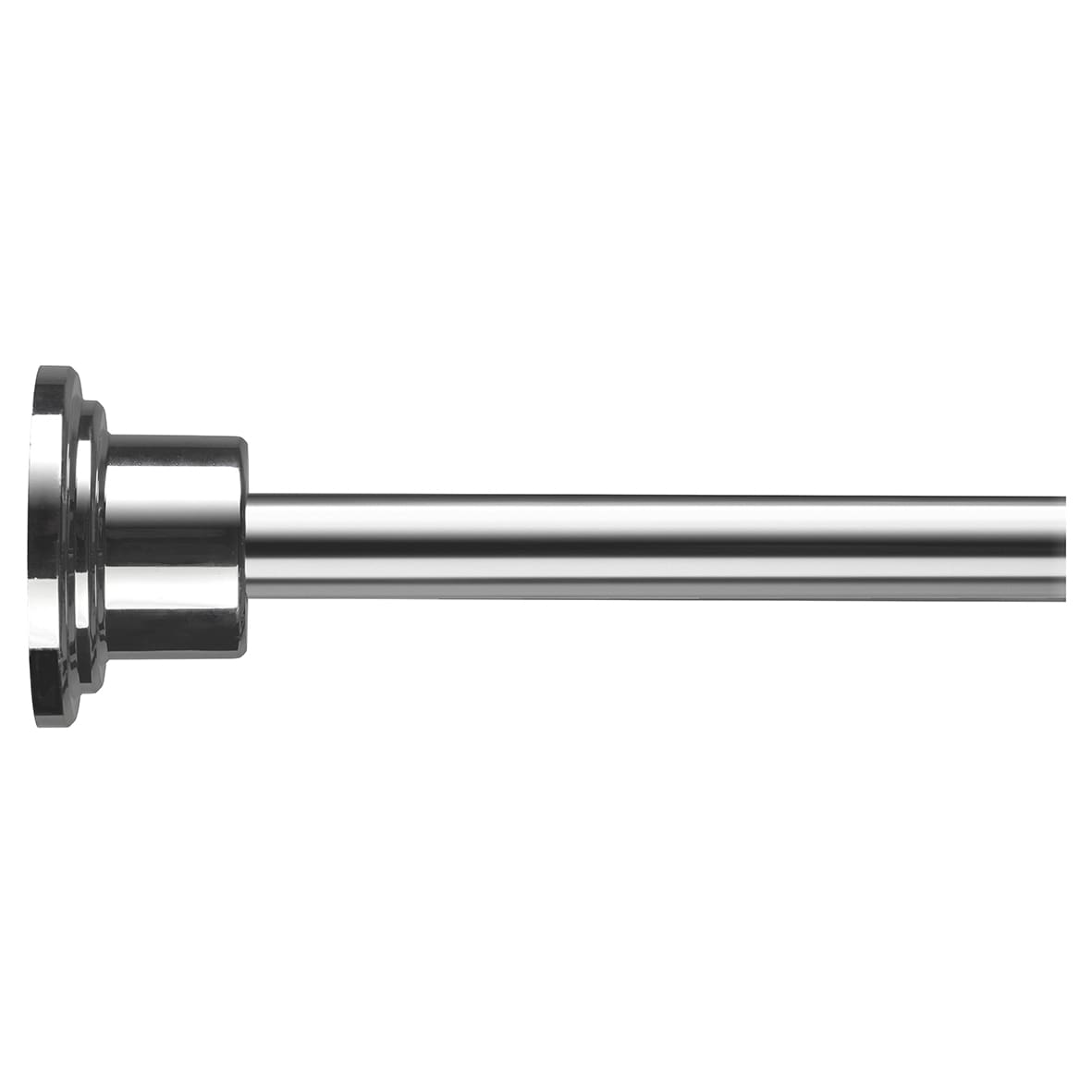 Stick 'n' Lock Premium Shower Rail - Telescopic Rod - 700 -1170mm Length - Polished Chrome