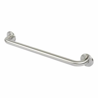 32mm Stainless Steel Grab Rail - 600mm Length - Satin Stainless Steel