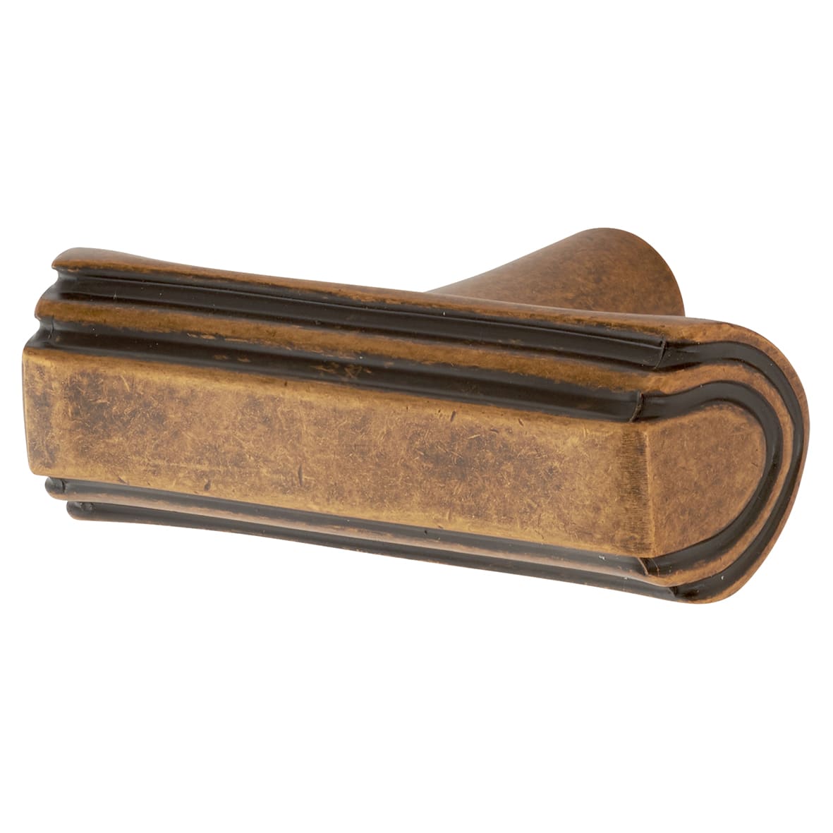 Filton 11mm T-Bar Cabinet Knob - 41 x 30mm - Antique Brass