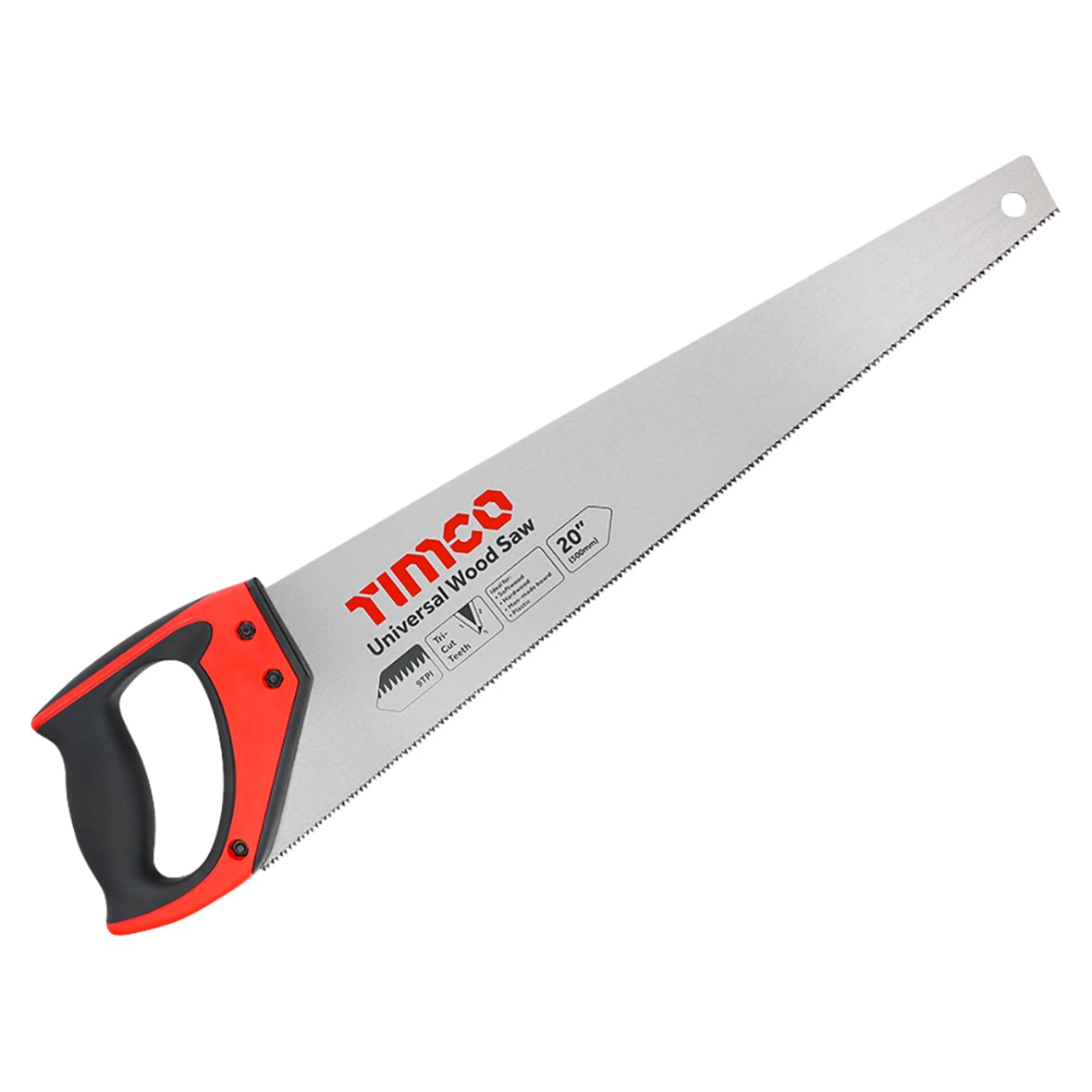 Universal 20"/ 500mm Wood Saw - 9 TPI