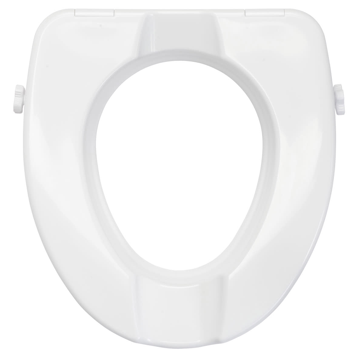 Carragh Standard Close Raised Toilet Seat - White