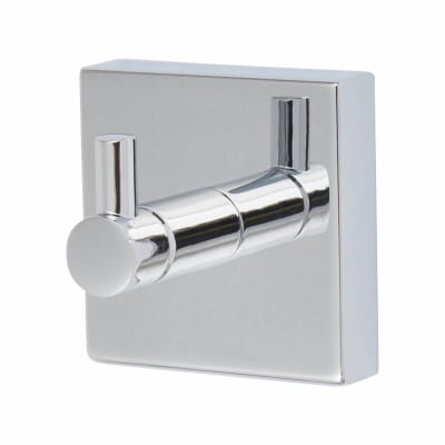Chester Single Robe Hook - 54 x 54 x 47mm - Polished Chrome