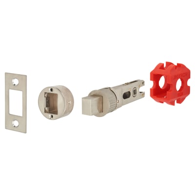Smartbolt Bolt Through Bathroom Deadbolt - 57mm Backset - Satin Nickel