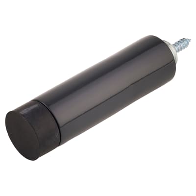Nylon Floor/Wall Mounted Door Stop - 75 x 19mm - Anthracite Grey