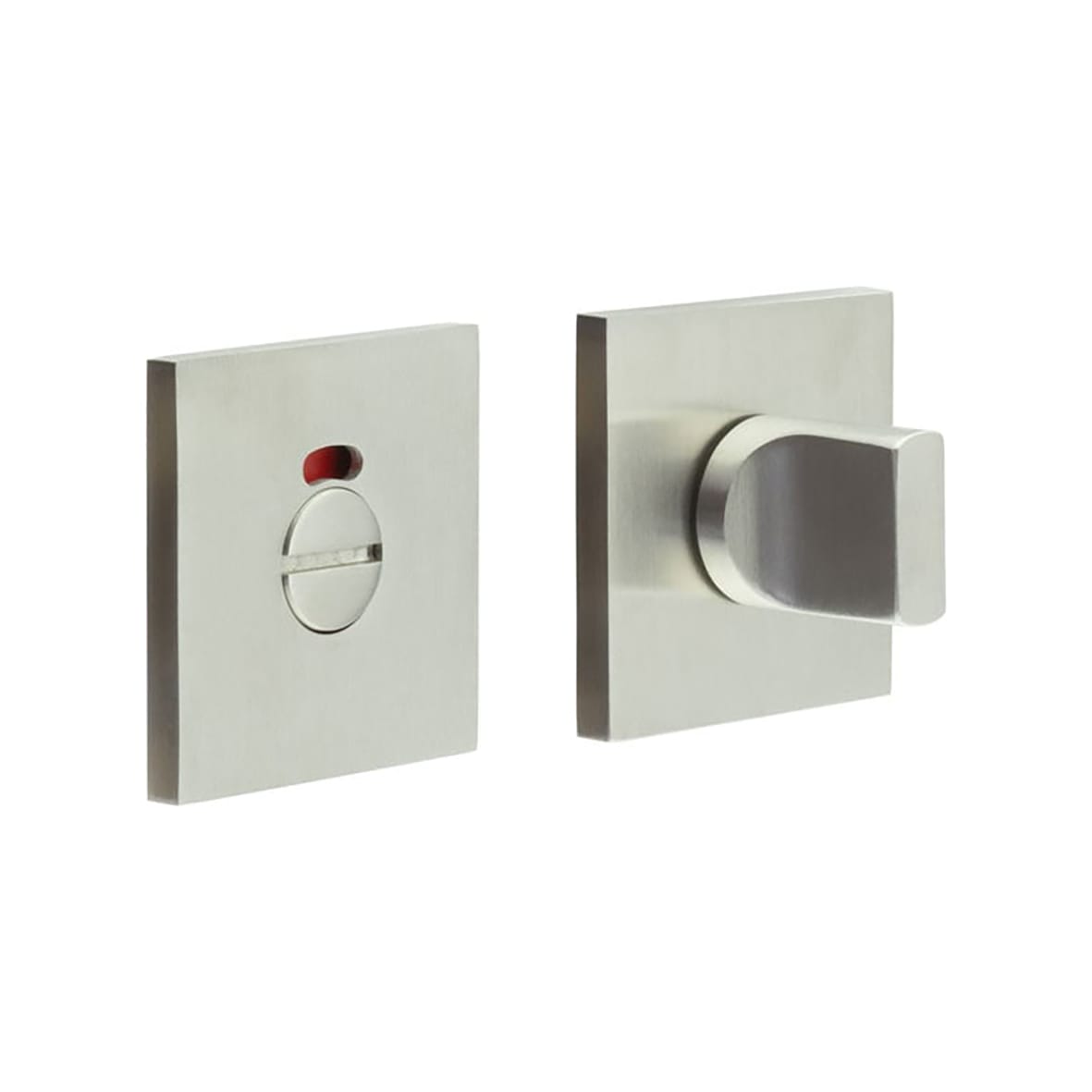 Square Bathroom Turn & Release with Indicator - 54 x 54mm - 316 SSS