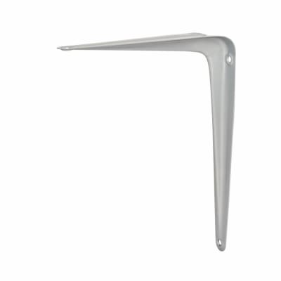 London Pattern Shelf Bracket - 200 x 150mm - Silver 659893P