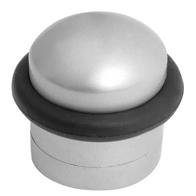 Designer Floor Door Stop - 30 x 37mm - Satin Anodised Aluminium