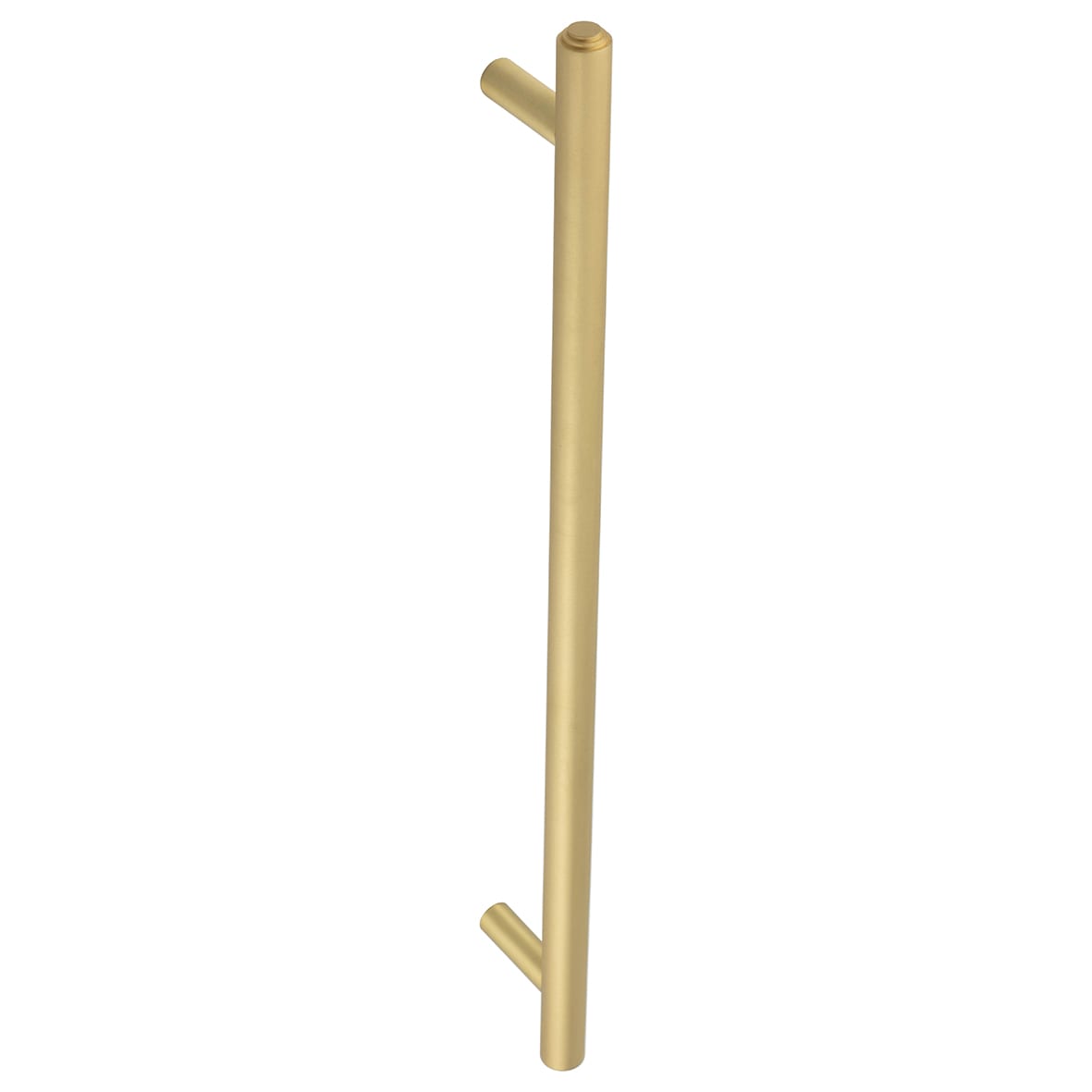 Satin Brass 20mm T-Bar Door Pull Handle - Screw Fix - 425mm c/c - Belgrave Range