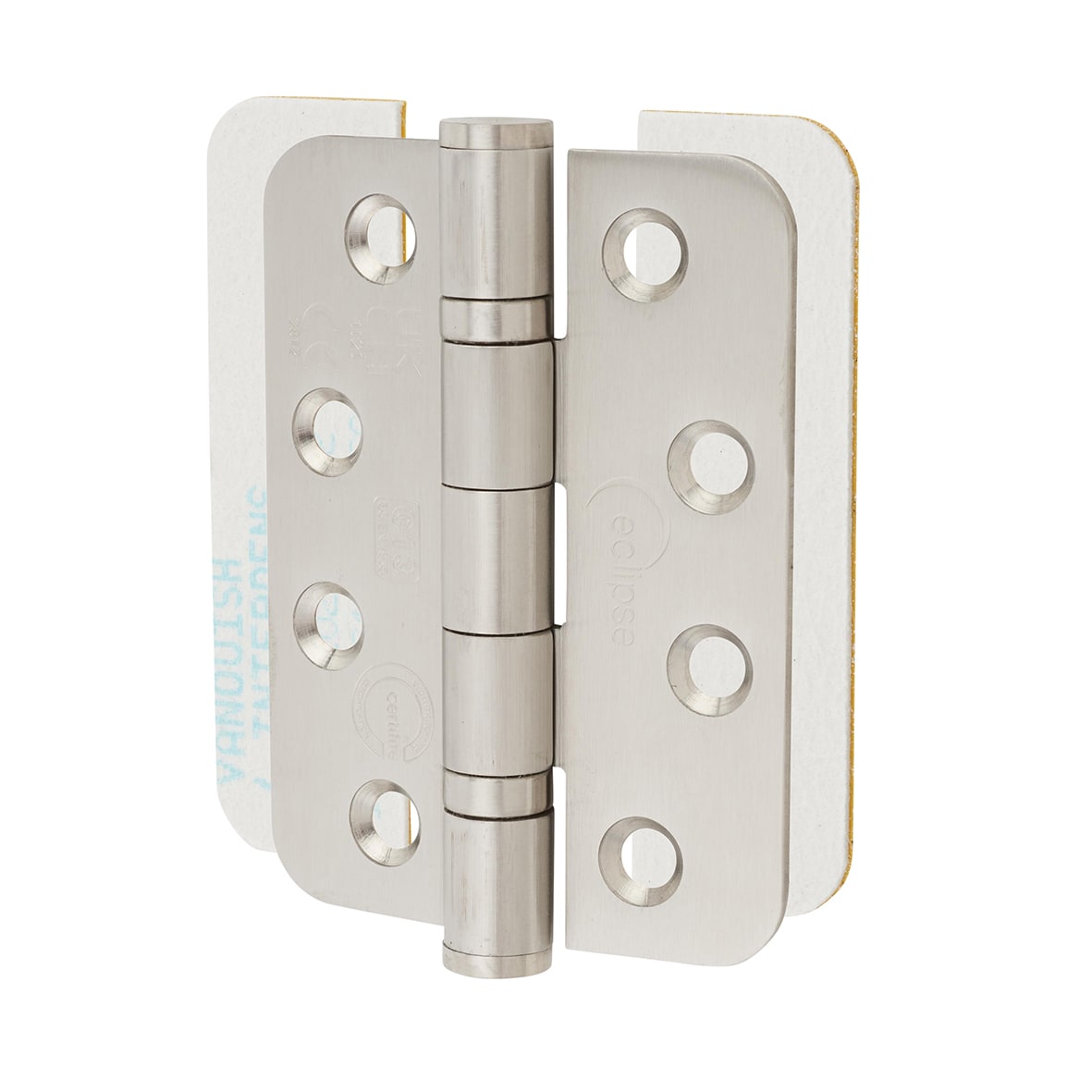 Interdens Intumescent Hinge Pads For & - Radius - 100 x 30 x 1mm - Pack of 6